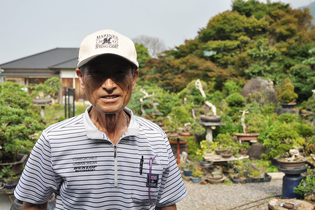 盆栽講師 インストラクター 井上訓臣